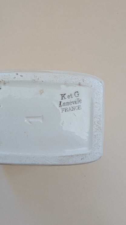 Série de pots anciens – K & G Lunéville, France