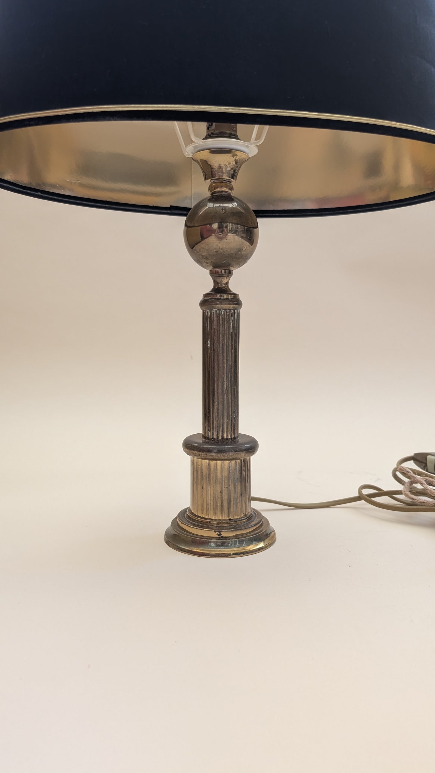Lampe en laiton