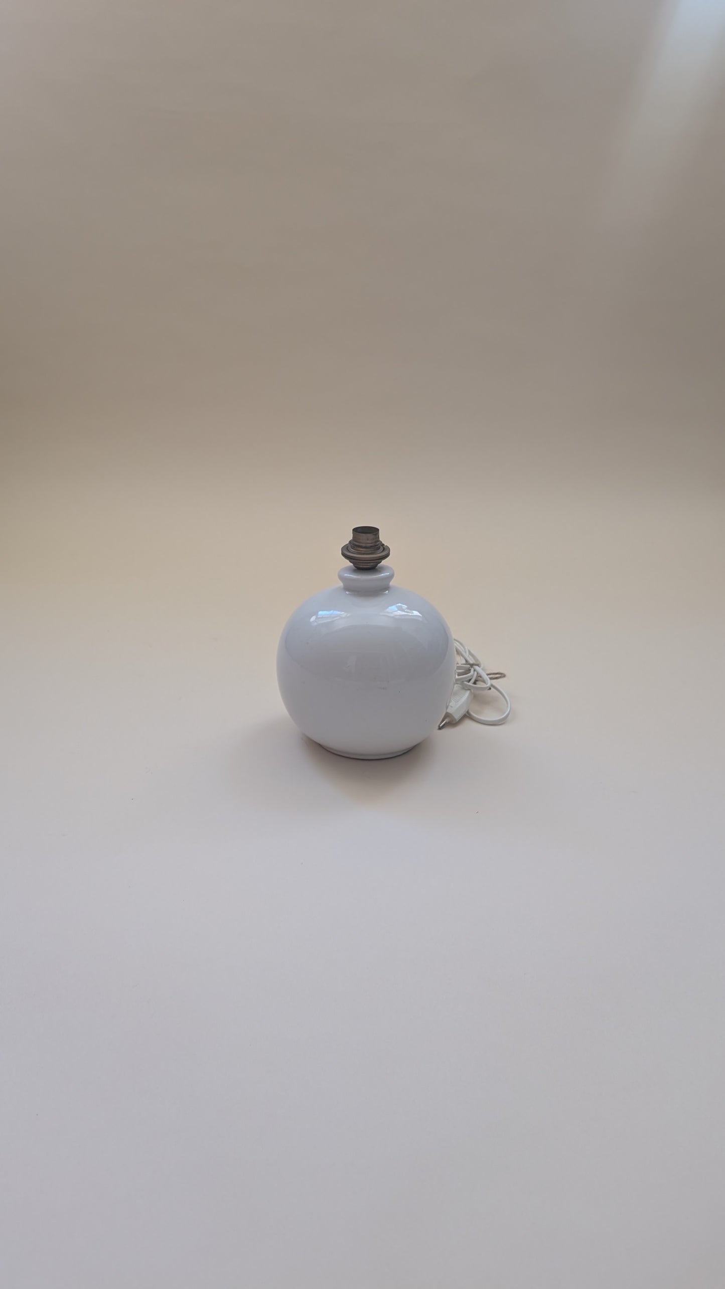 Pied de lampe en céramique