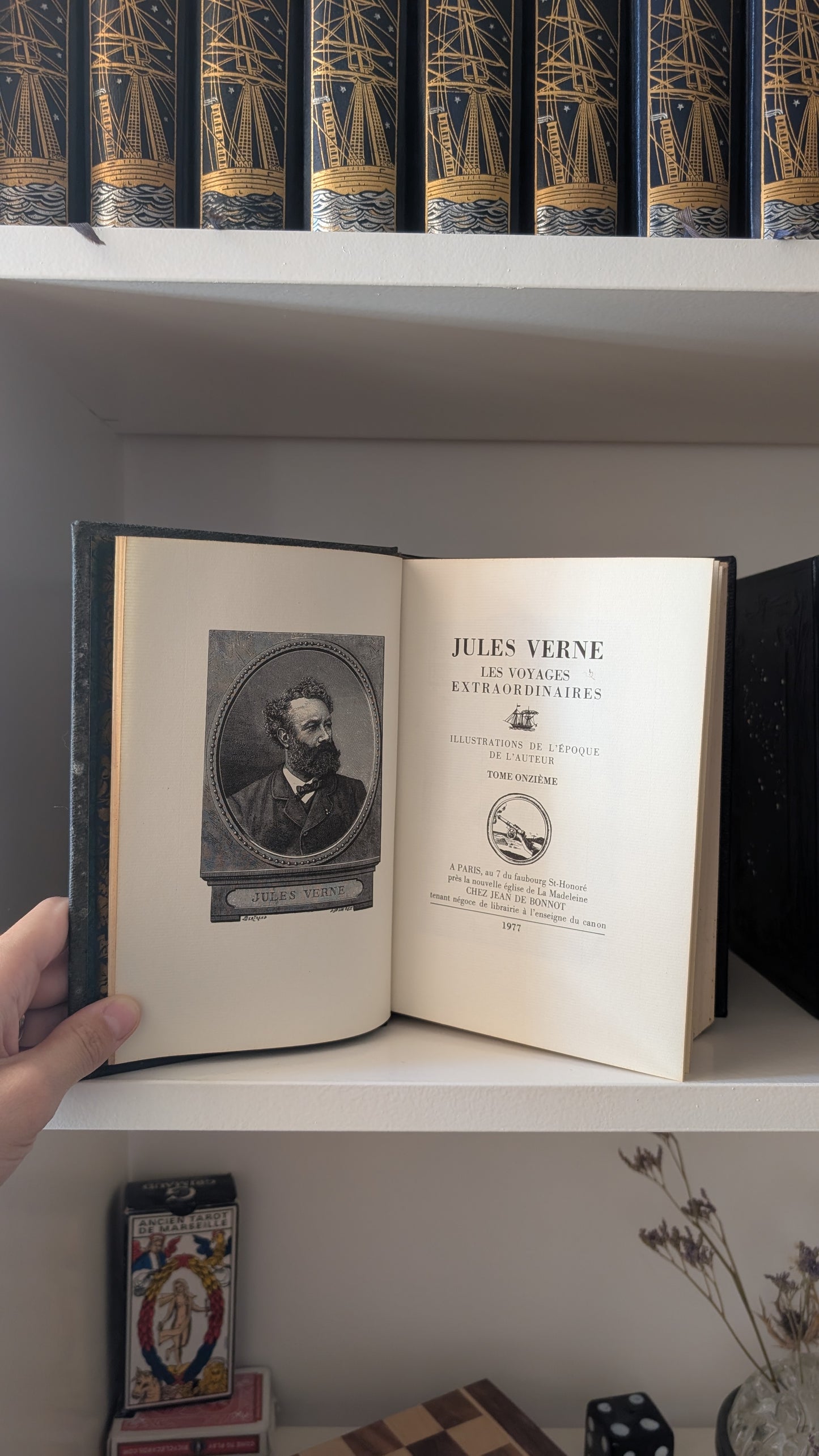 Voyages extraordinaires de Jules Verne – 20 volumes – Édition de Jean de Bonnot