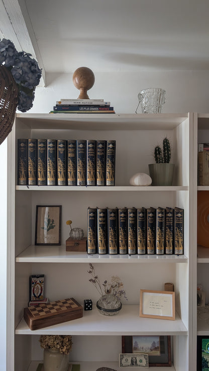 Voyages extraordinaires de Jules Verne – 20 volumes – Édition de Jean de Bonnot
