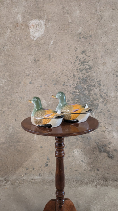 Duo de canards en céramique