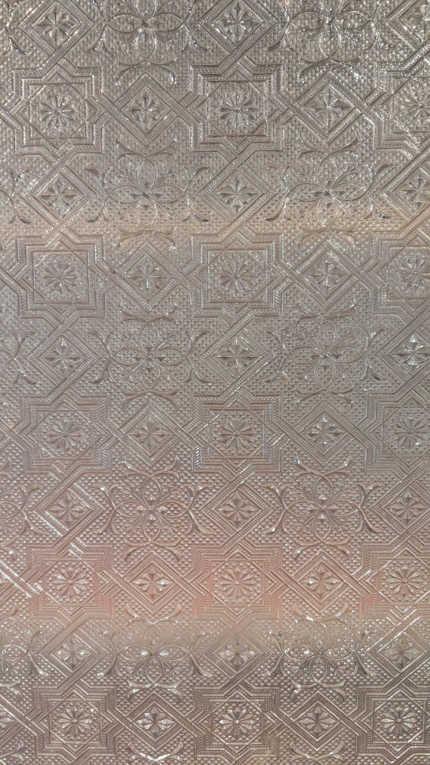 Buffet vitrine en bois massif