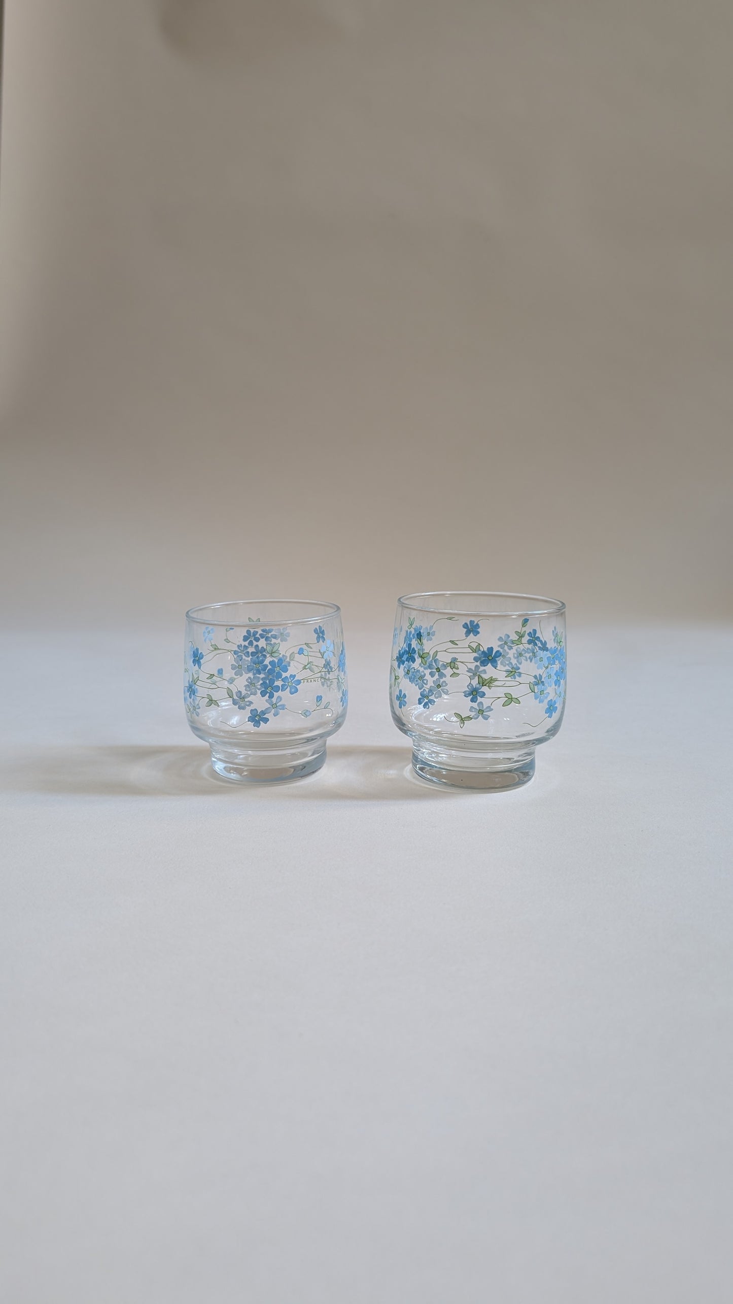 Ensemble de 6 verres Myosotis