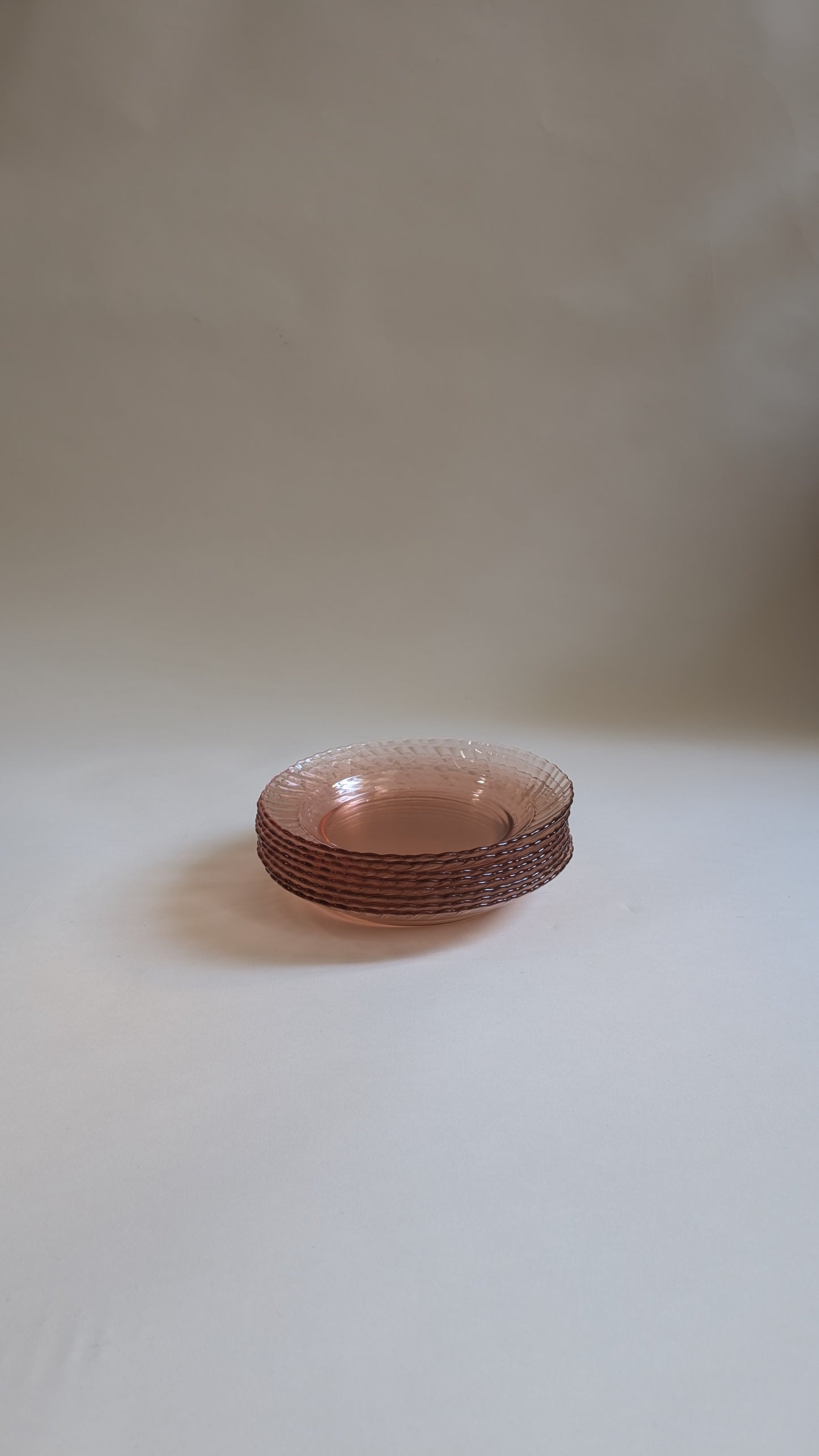 8 assiettes creuses rosaline