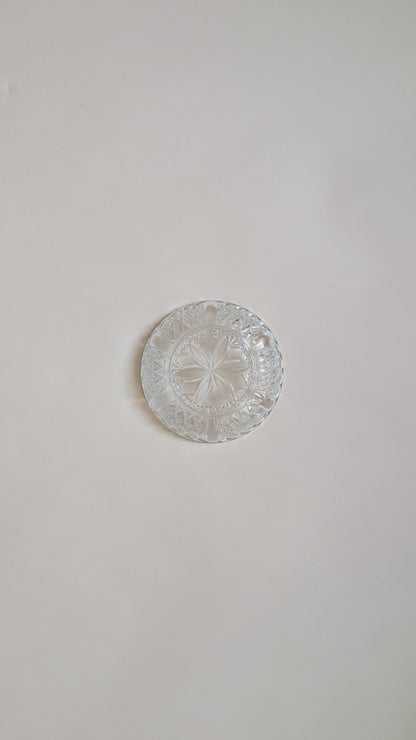 Dessous de bouteille en verre