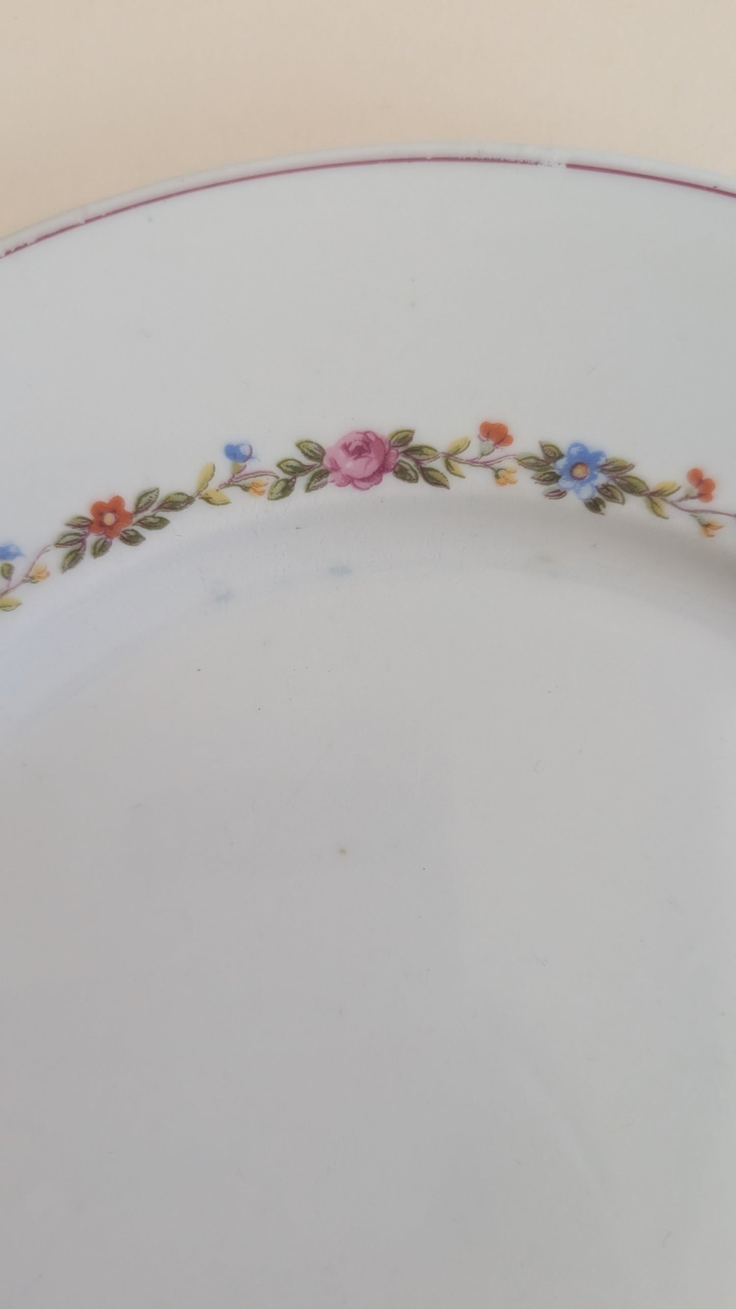 Ensemble de 7 assiettes à dessert