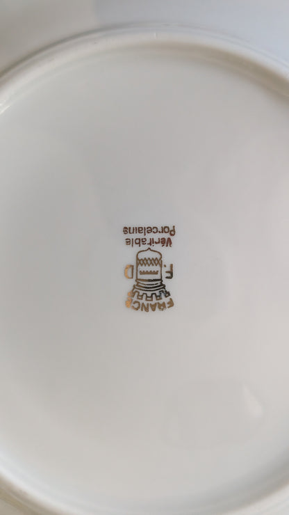 Ensemble de 6 assiettes à dessert