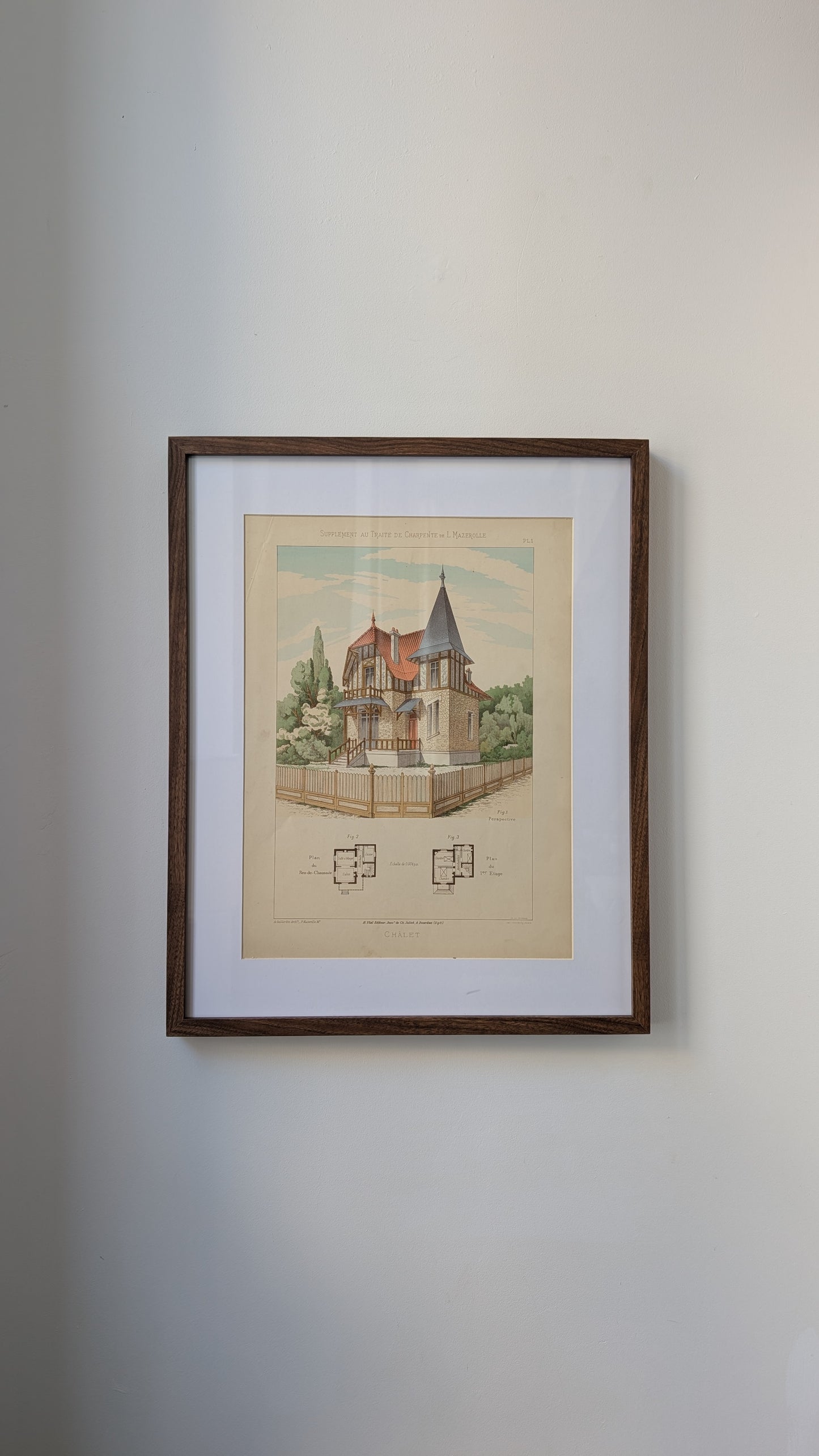 Planches de Charpente Ancienne - Édition L. Mazerolle