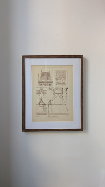 Planches de Charpente Ancienne - Édition L. Mazerolle