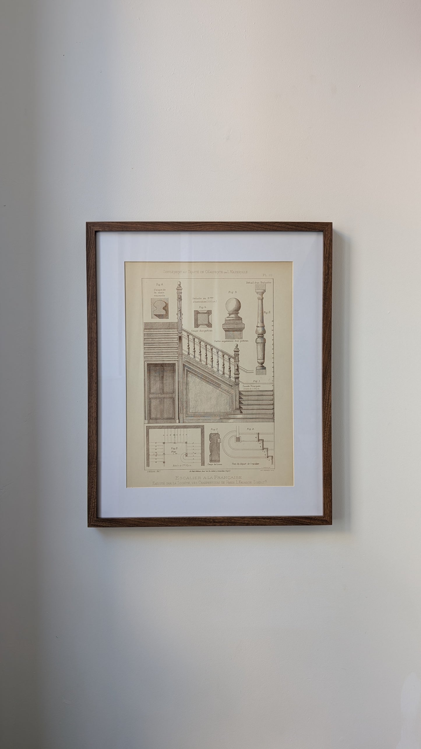 Planches de Charpente Ancienne - Édition L. Mazerolle