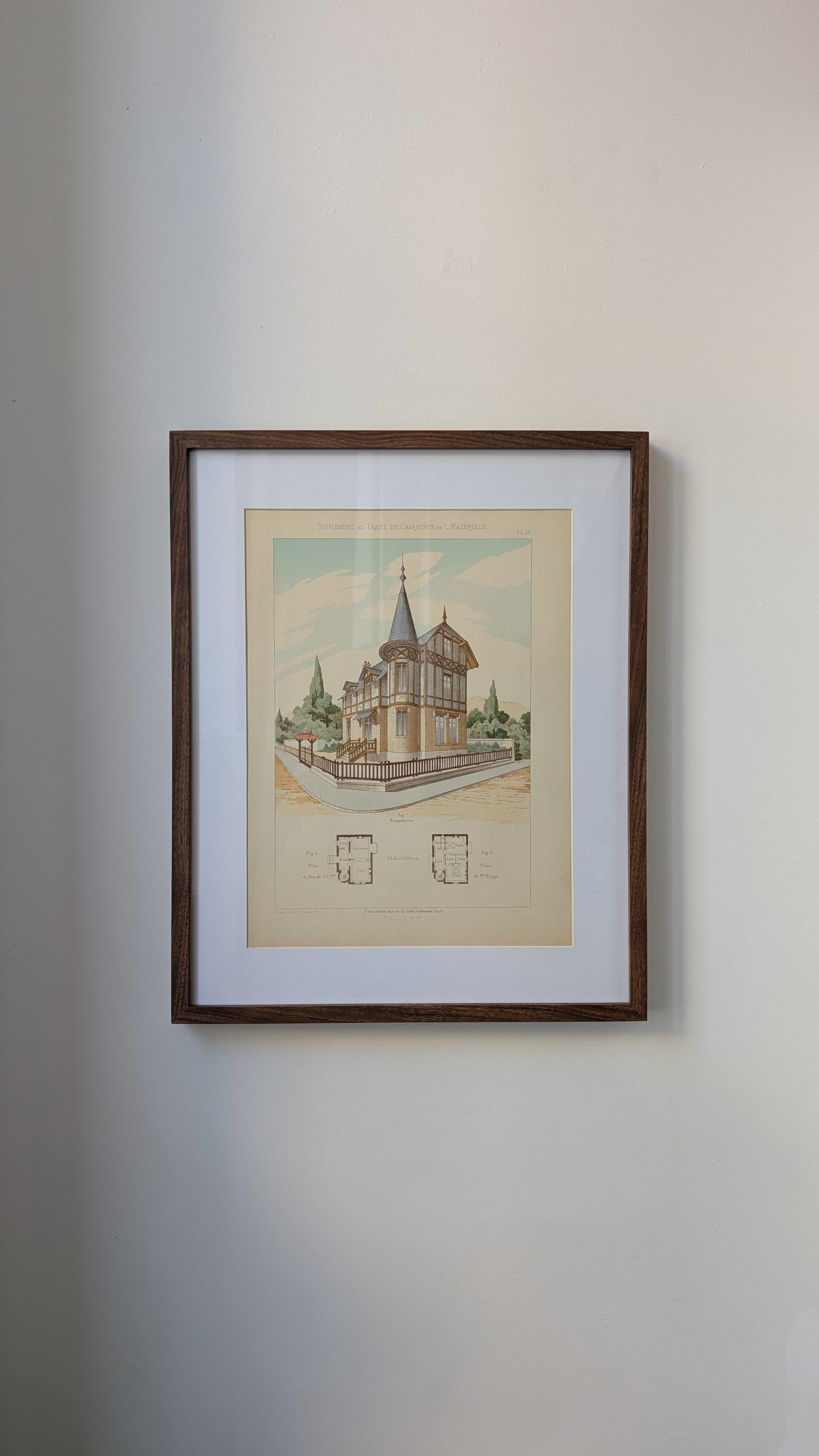 Planches de Charpente Ancienne - Édition L. Mazerolle