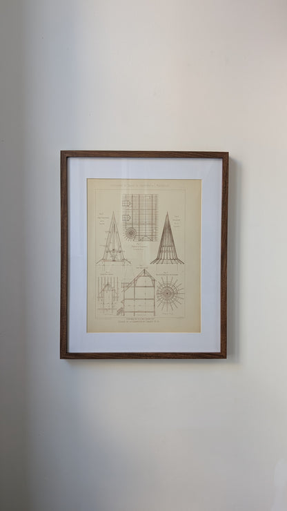 Planches de Charpente Ancienne - Édition L. Mazerolle