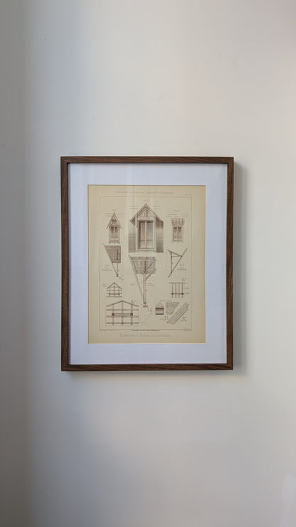 Planches de Charpente Ancienne - Édition L. Mazerolle