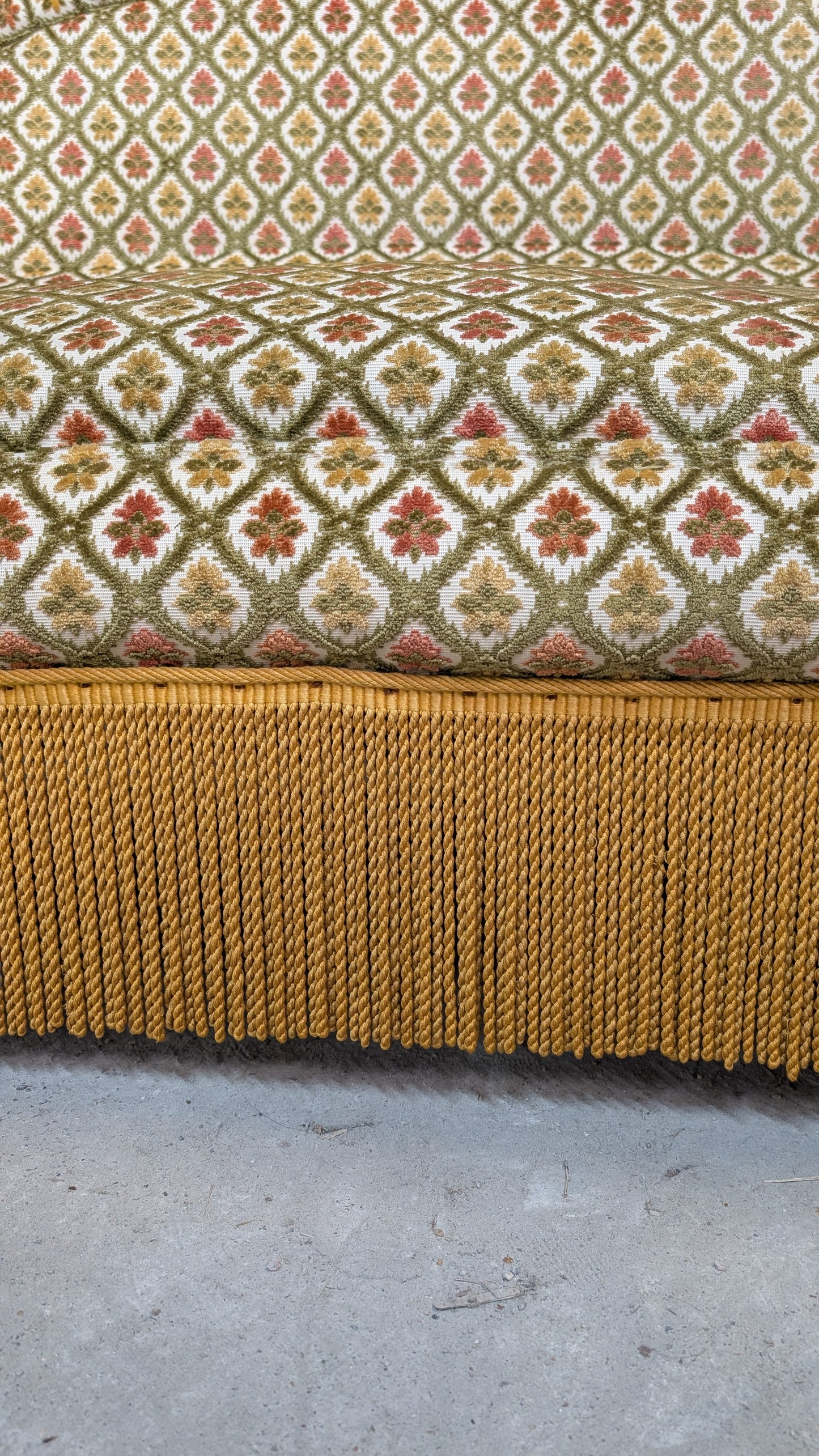 Banquette corbeille de style Napoléon III