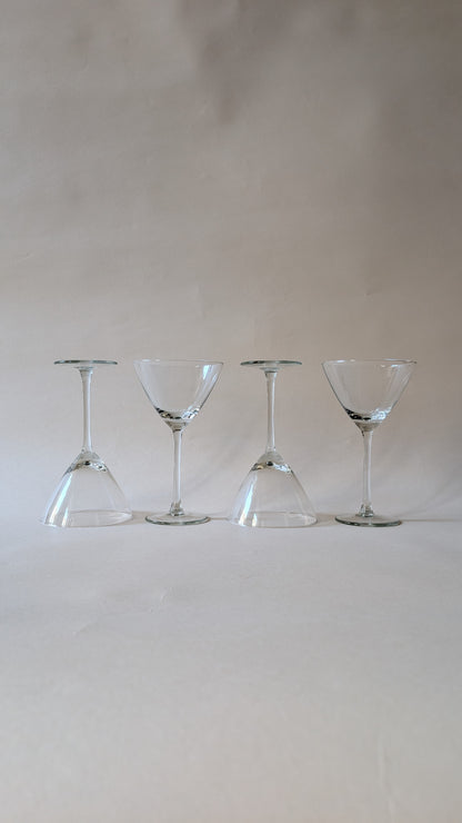 Lot de 4 verres à cocktail