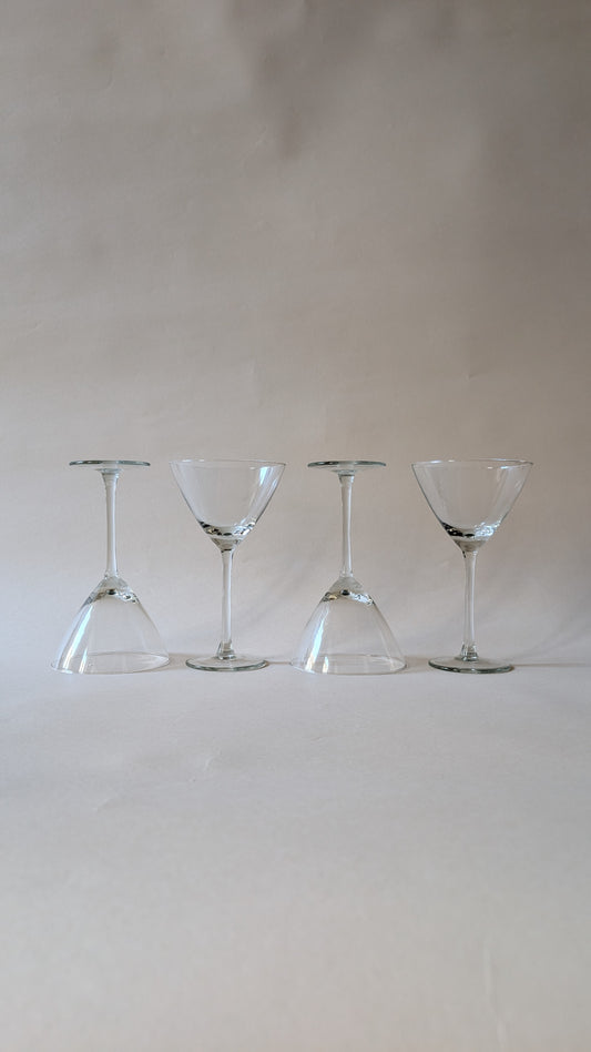 Lot de 4 verres à cocktail
