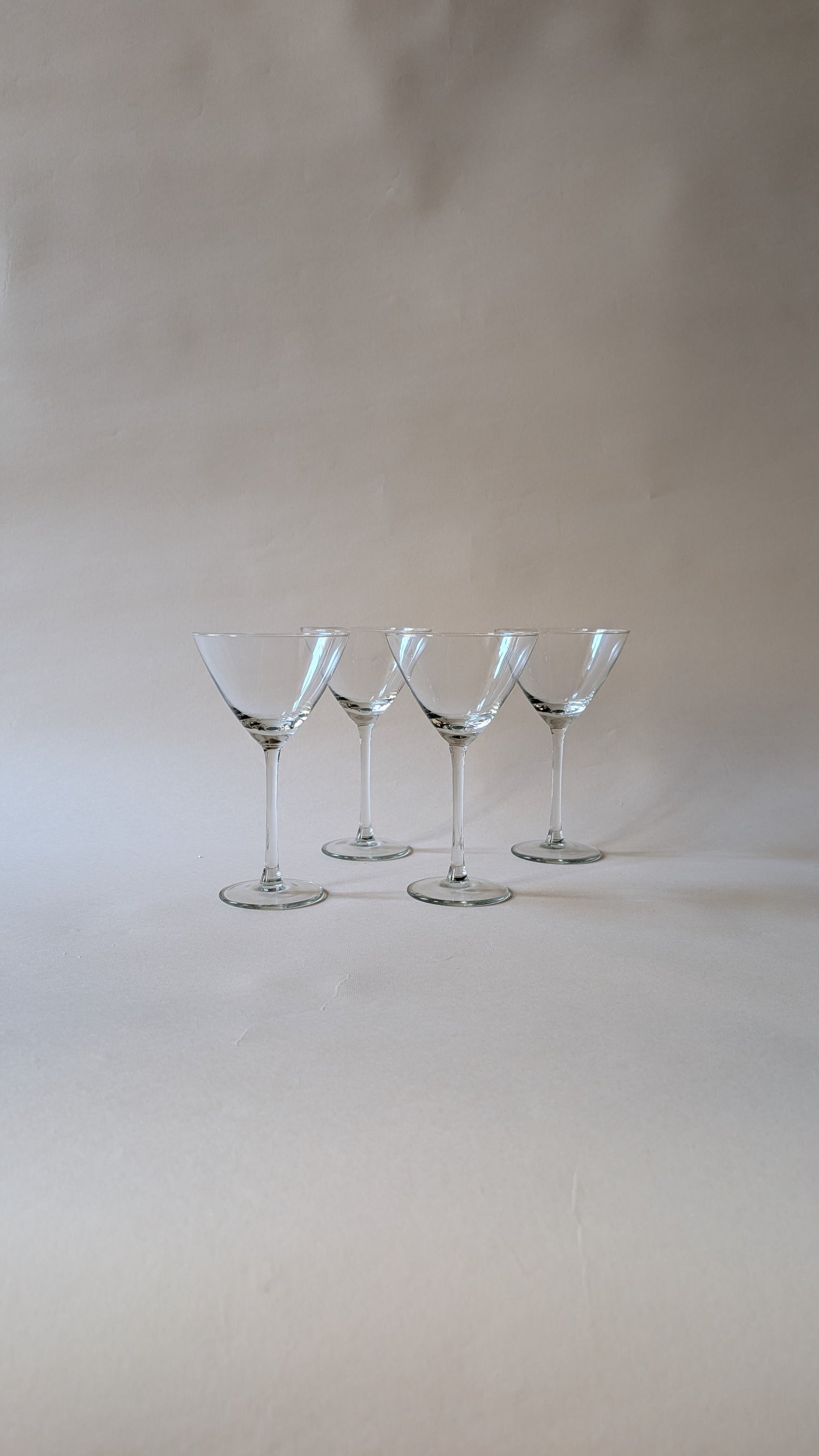 Lot de 4 verres à cocktail