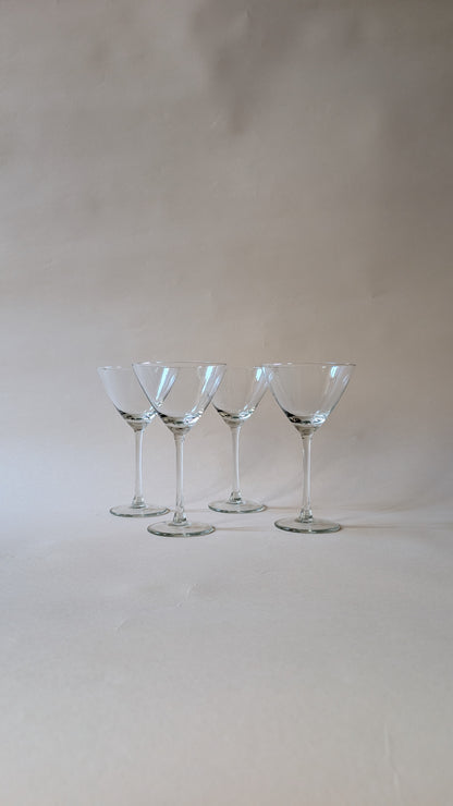 Lot de 4 verres à cocktail