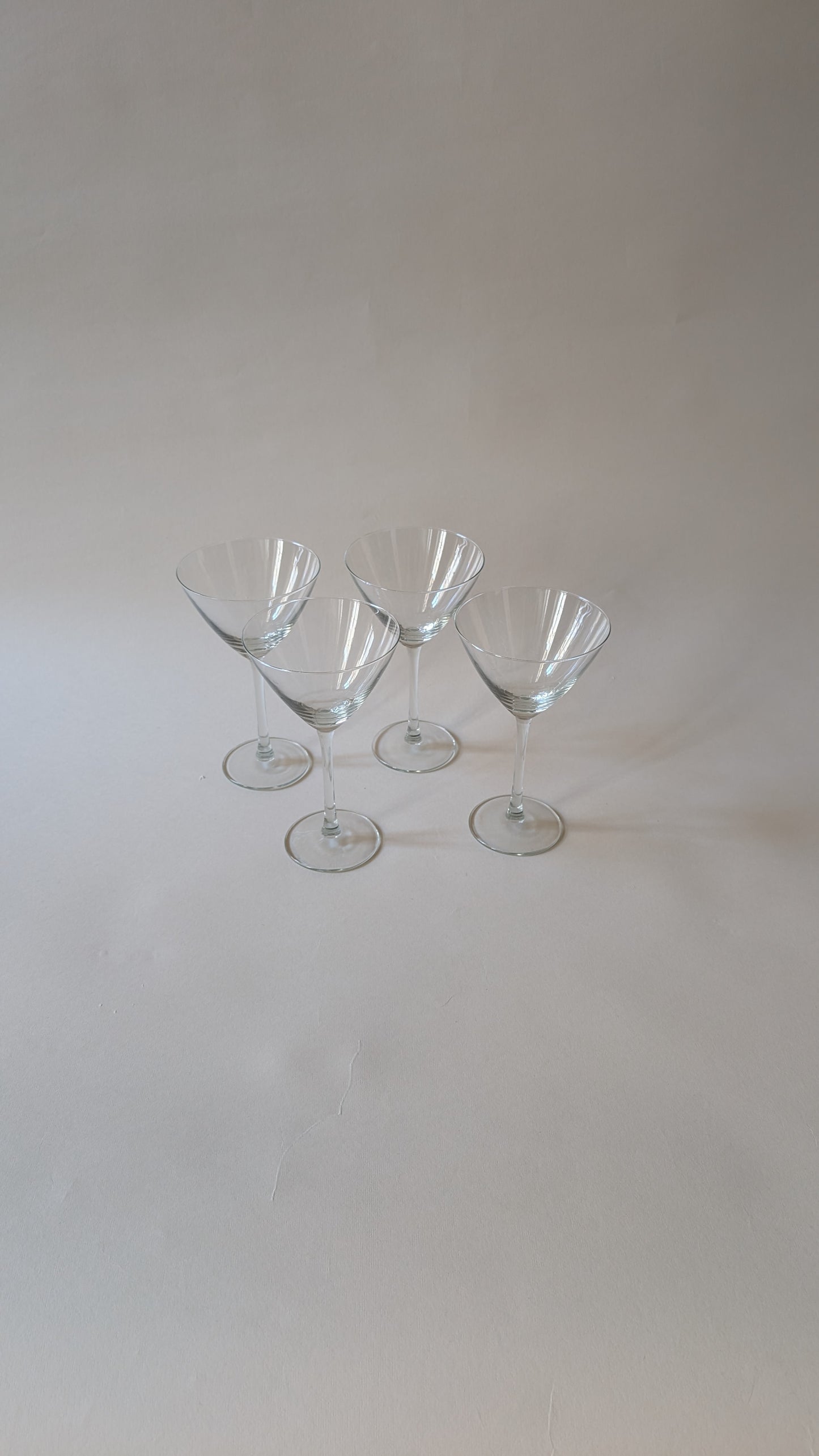 Lot de 4 verres à cocktail