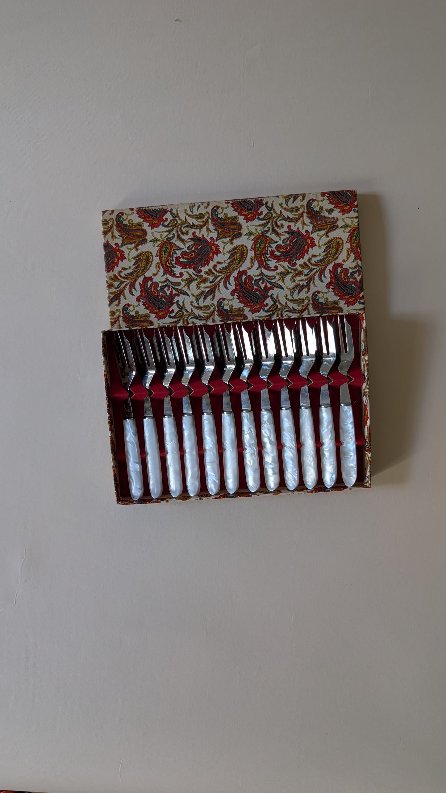 Ensemble de 12 fourchettes à dessert