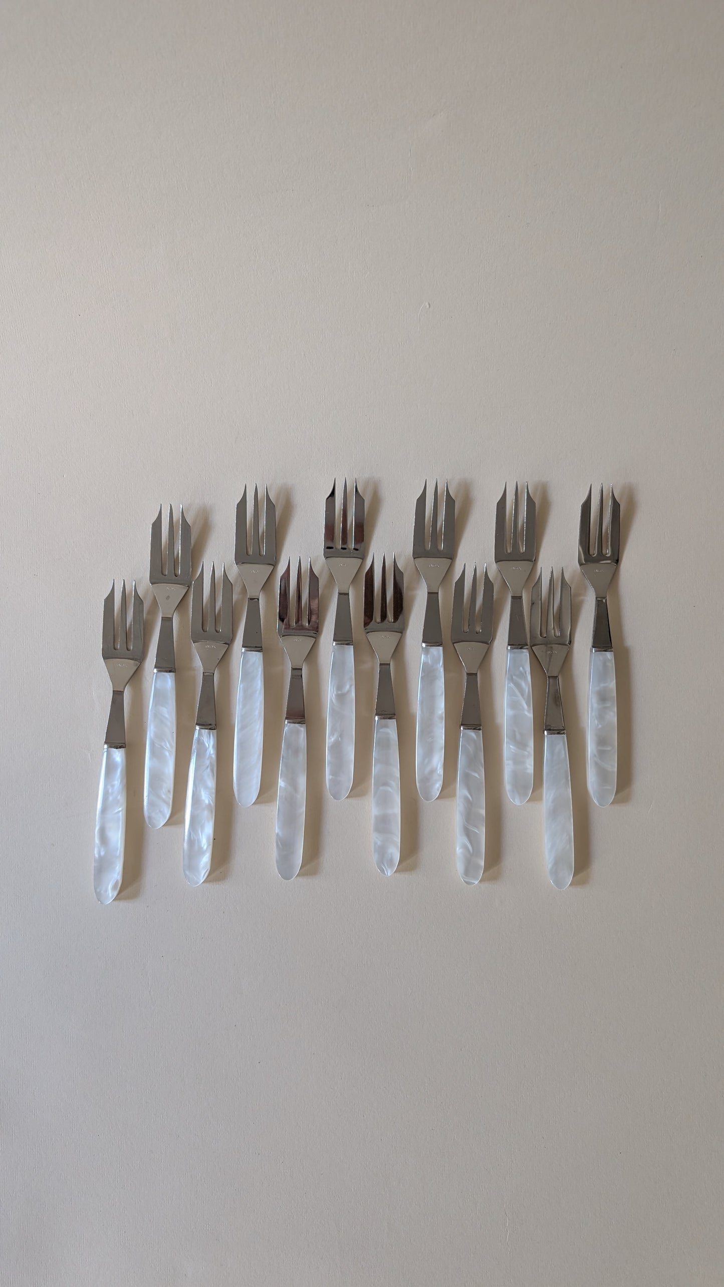 Ensemble de 12 fourchettes à dessert