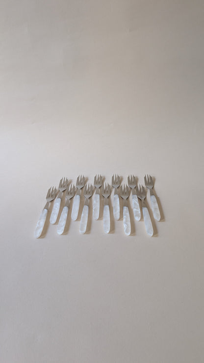 Ensemble de 12 fourchettes à dessert