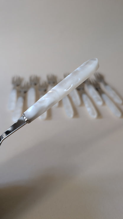 Ensemble de 12 fourchettes à dessert