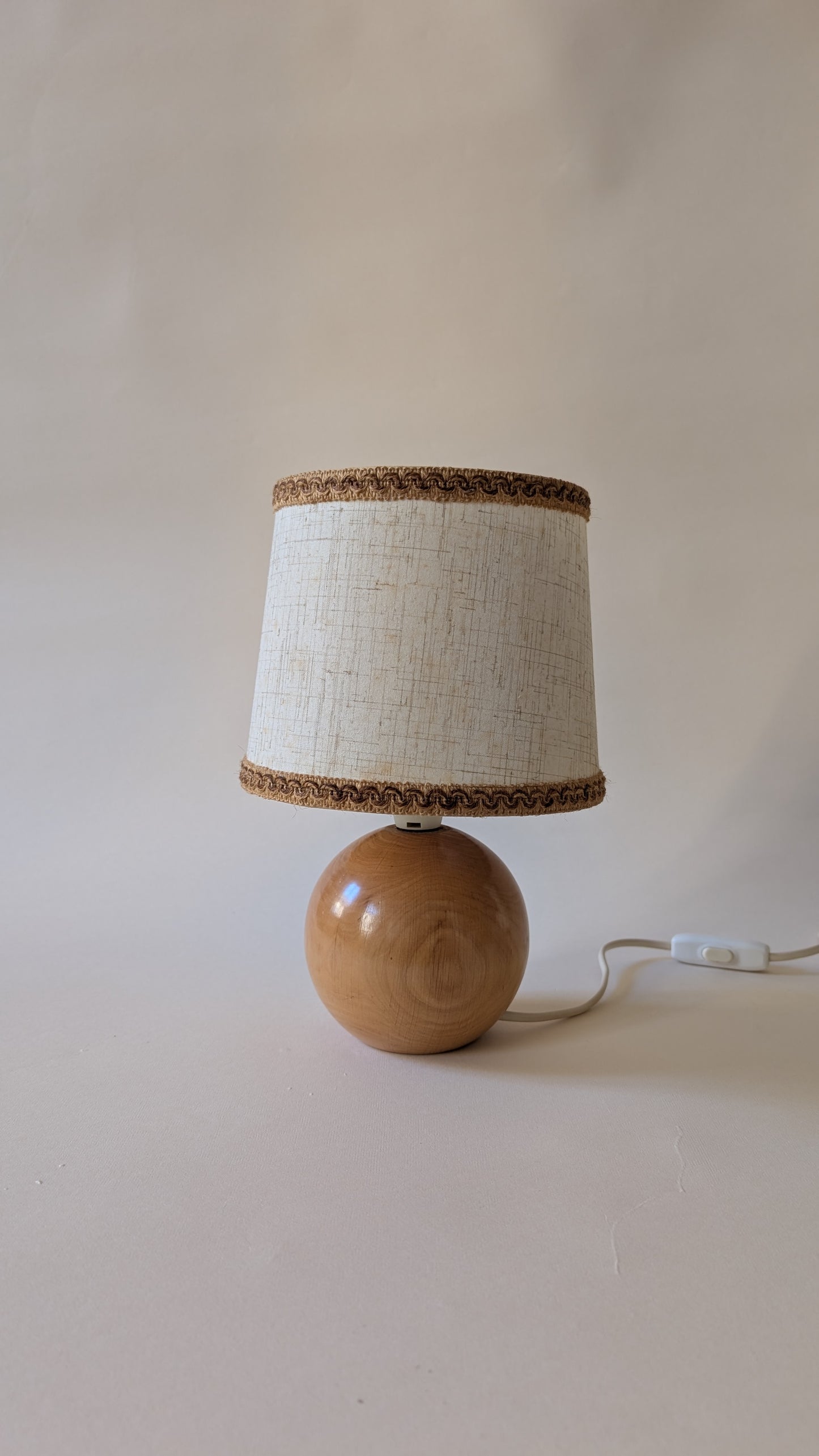 Lampe en bois