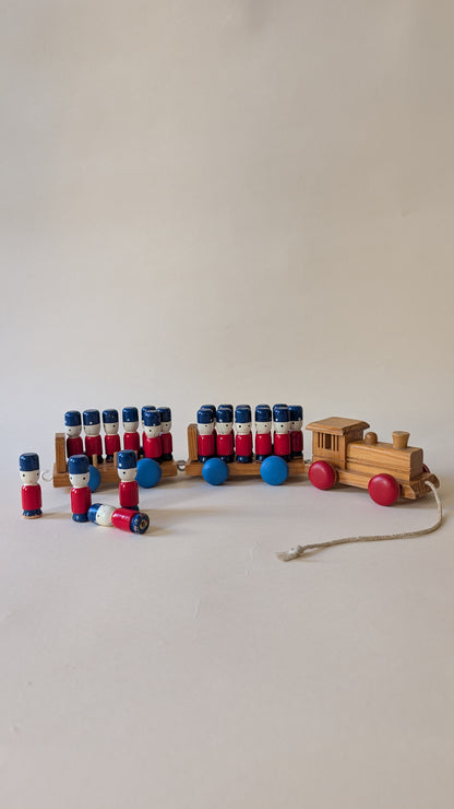 Train en bois
