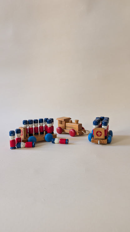 Train en bois