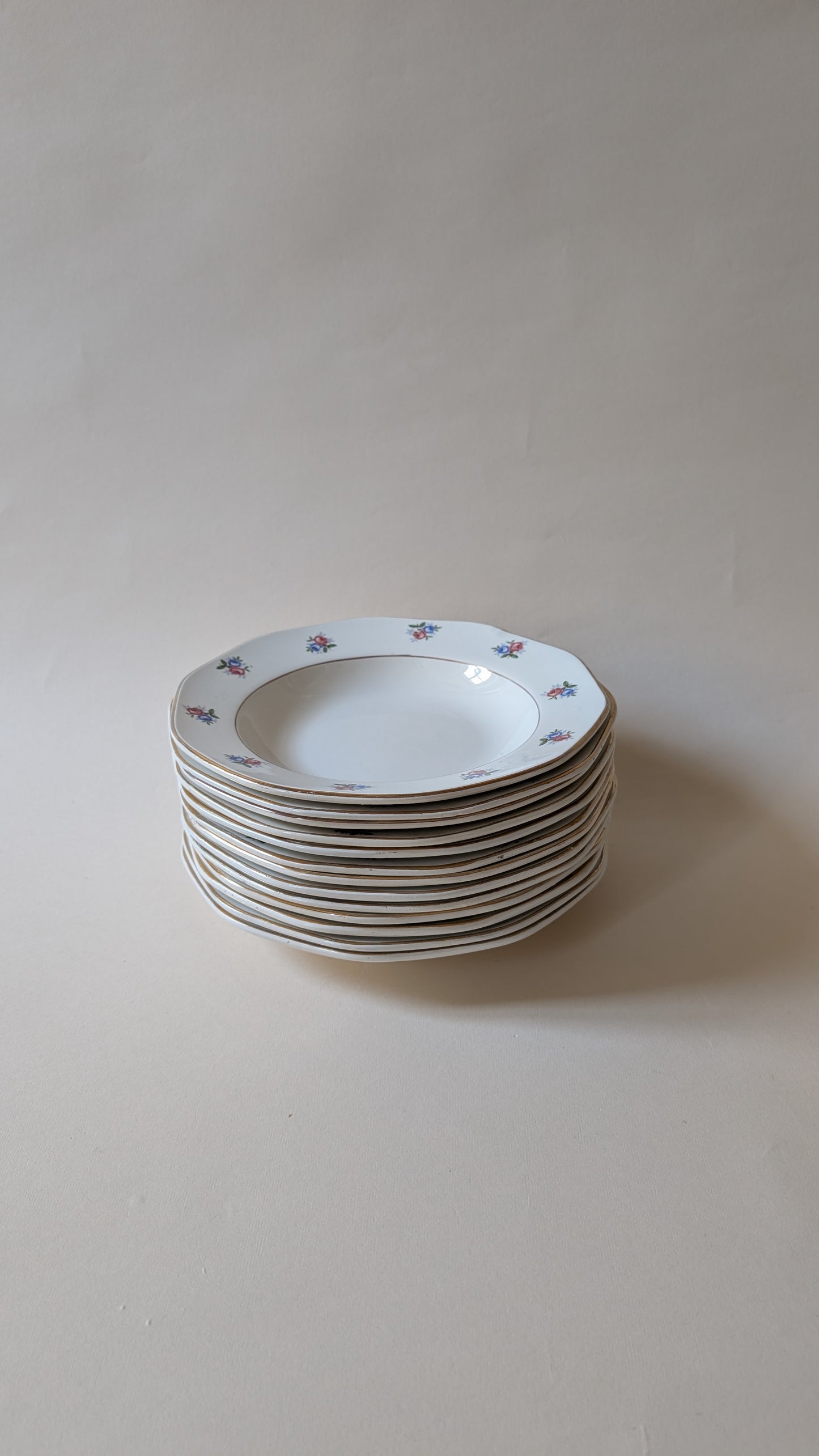 13 ASSIETTES CREUSES