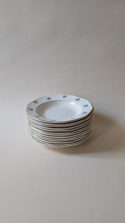 13 ASSIETTES CREUSES