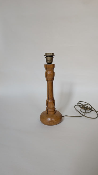 LAMPE EN BOIS
