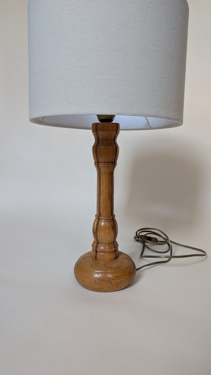 LAMPE EN BOIS