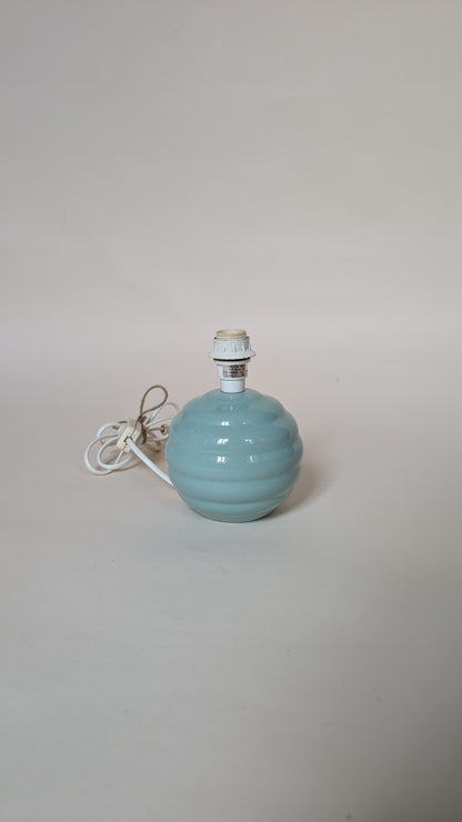 LAMPE EN CÉRAMIQUE BLEU