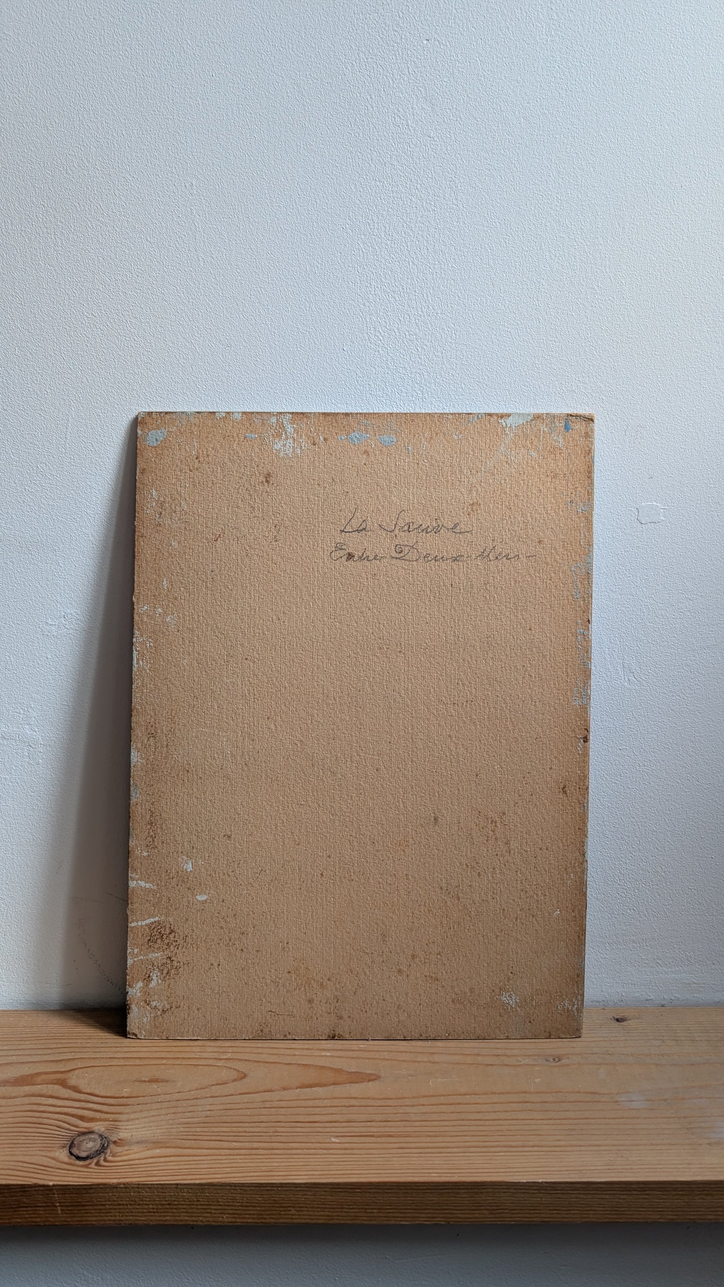 Vue de La Sauve-Majeure – Huile sur panneau (1936)