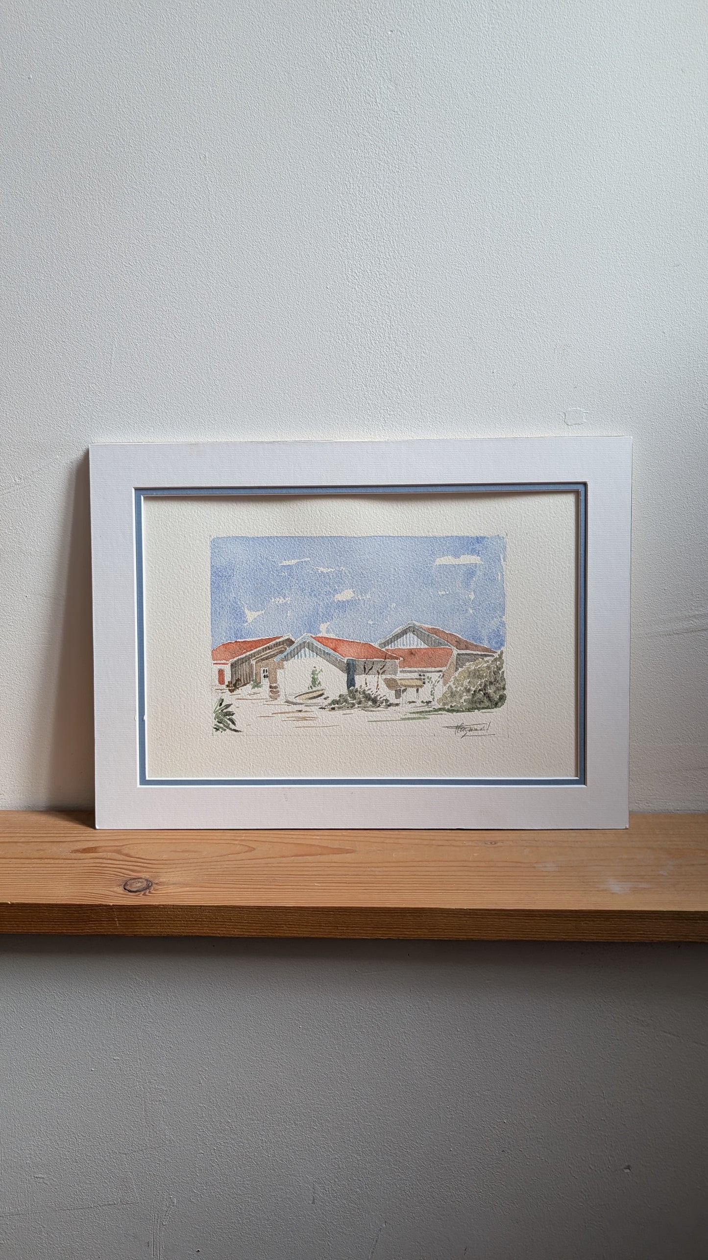 Aquarelle Originale – Esprit du Cap Ferret