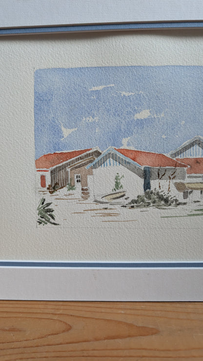 Aquarelle Originale – Esprit du Cap Ferret