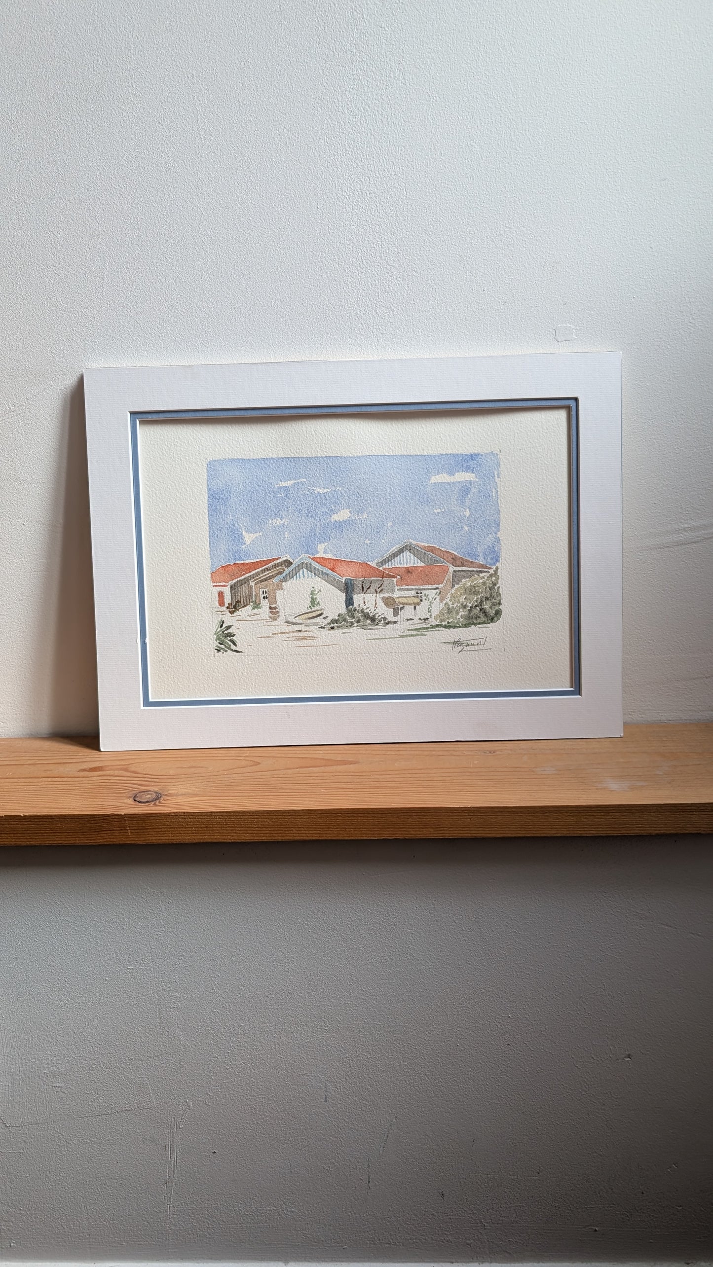 Aquarelle Originale – Esprit du Cap Ferret