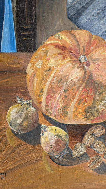 Tableau nature morte – Huile sur bois