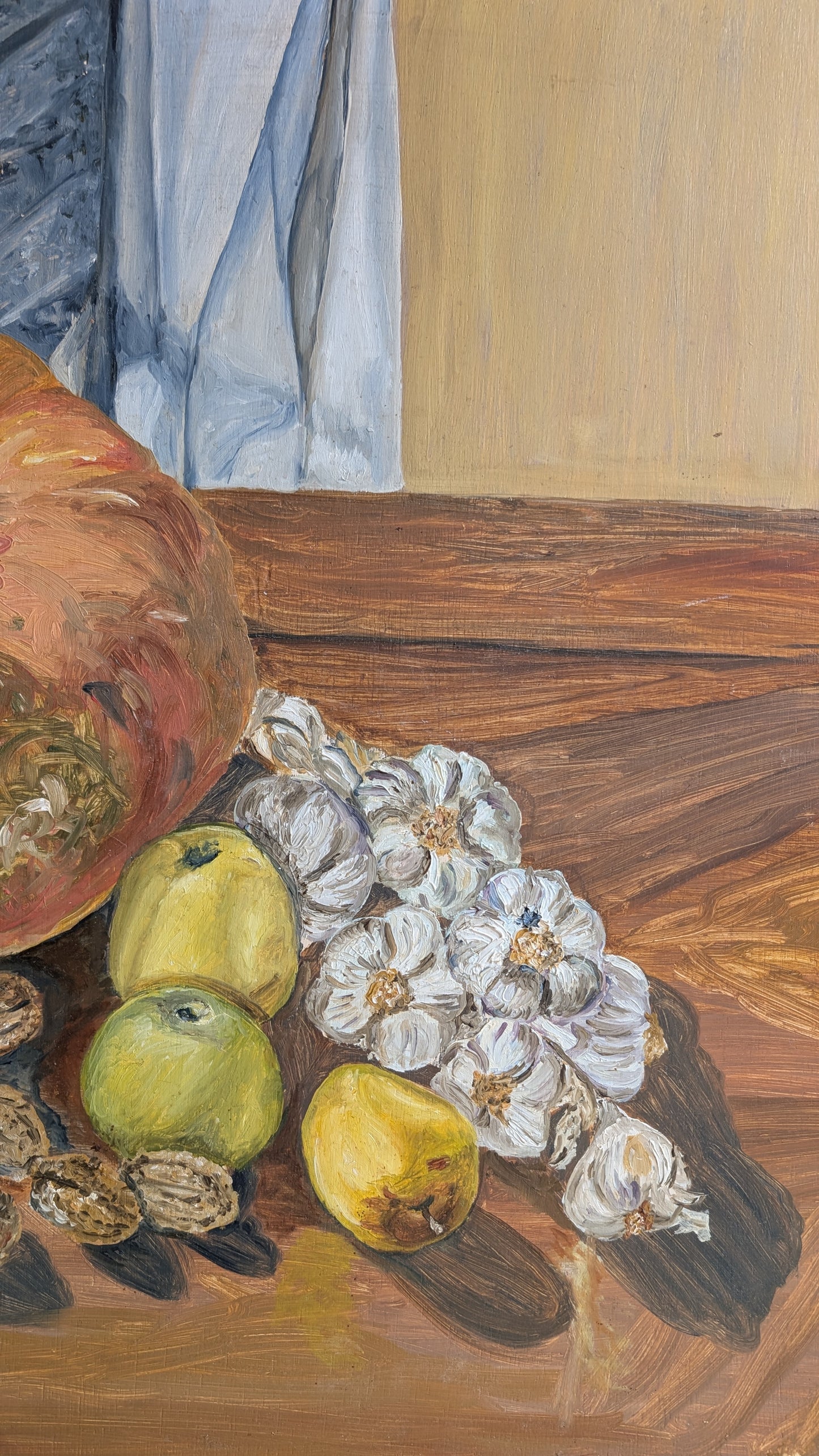 Tableau nature morte – Huile sur bois