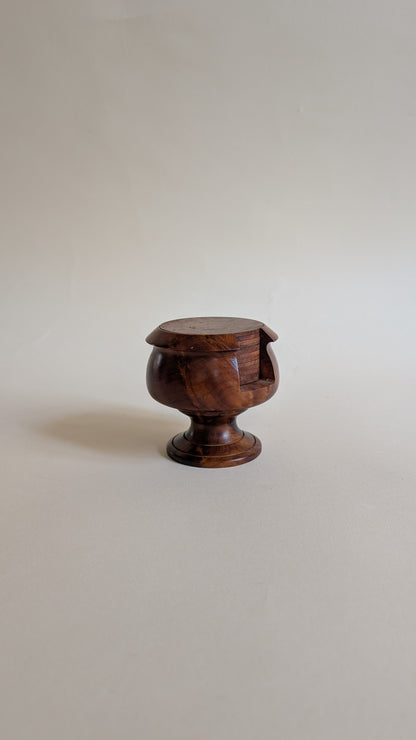 Dessous de verre en loupe d'orme