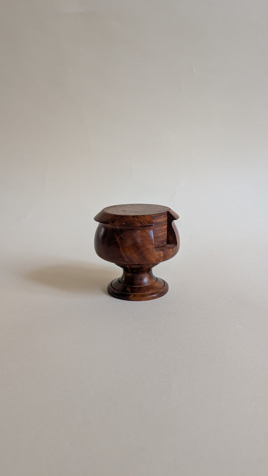 Dessous de verre en loupe d'orme