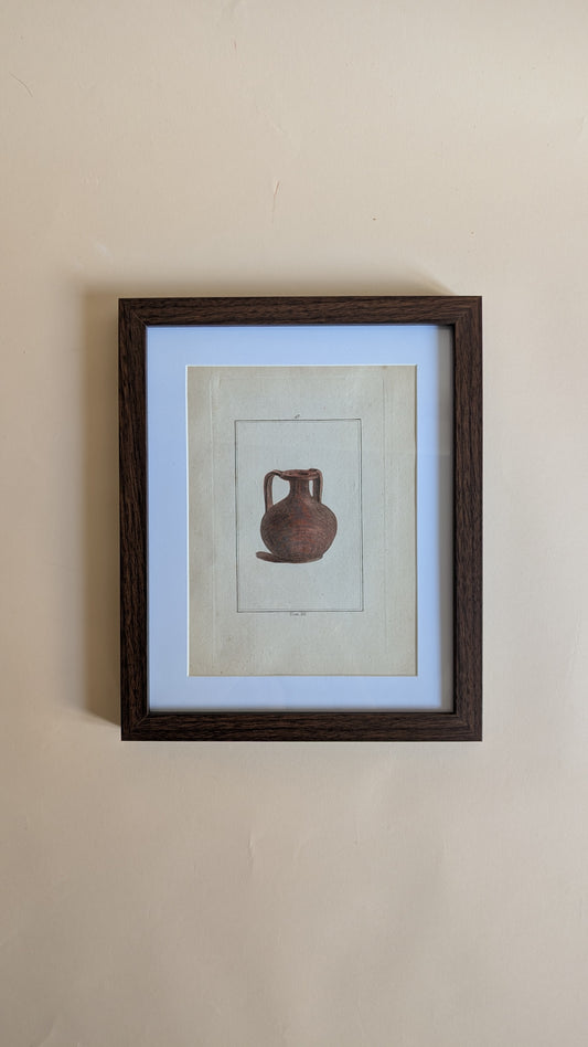 Gravure poterie antique ancienne