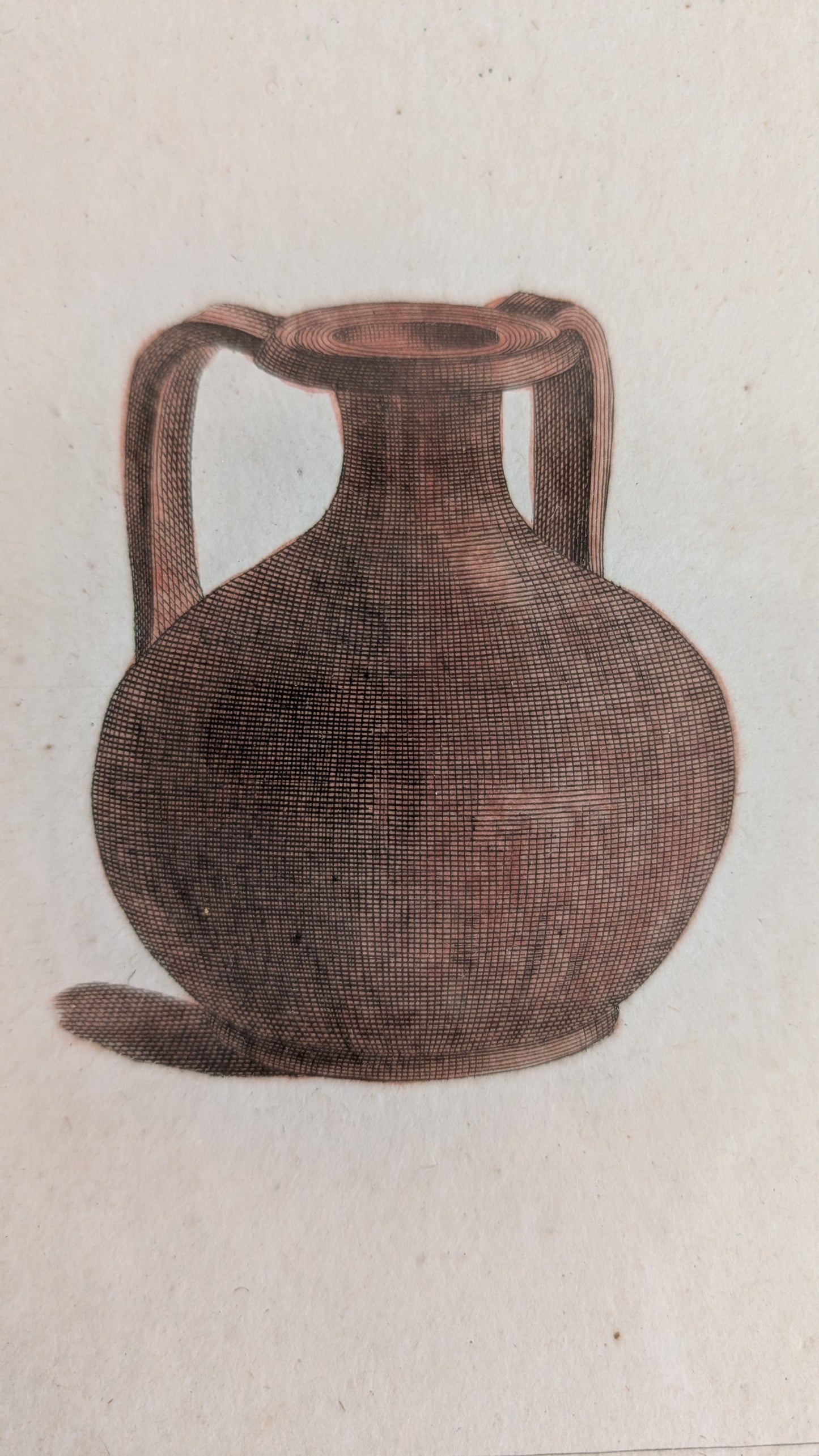 Gravure poterie antique ancienne