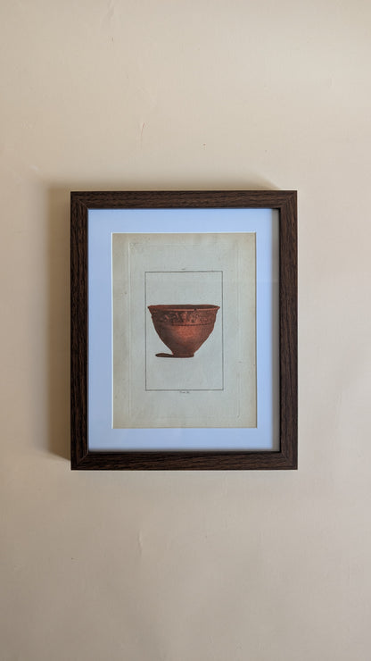 Gravure poterie antique ancienne