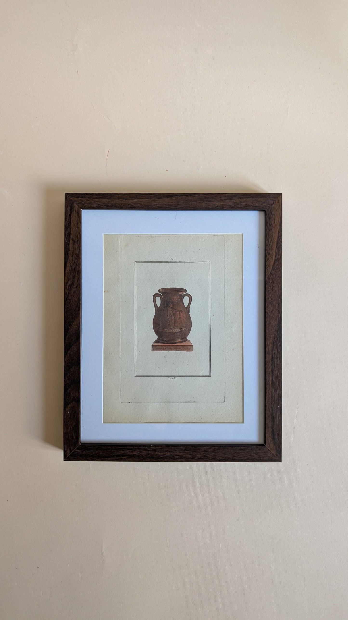 Gravure poterie antique ancienne