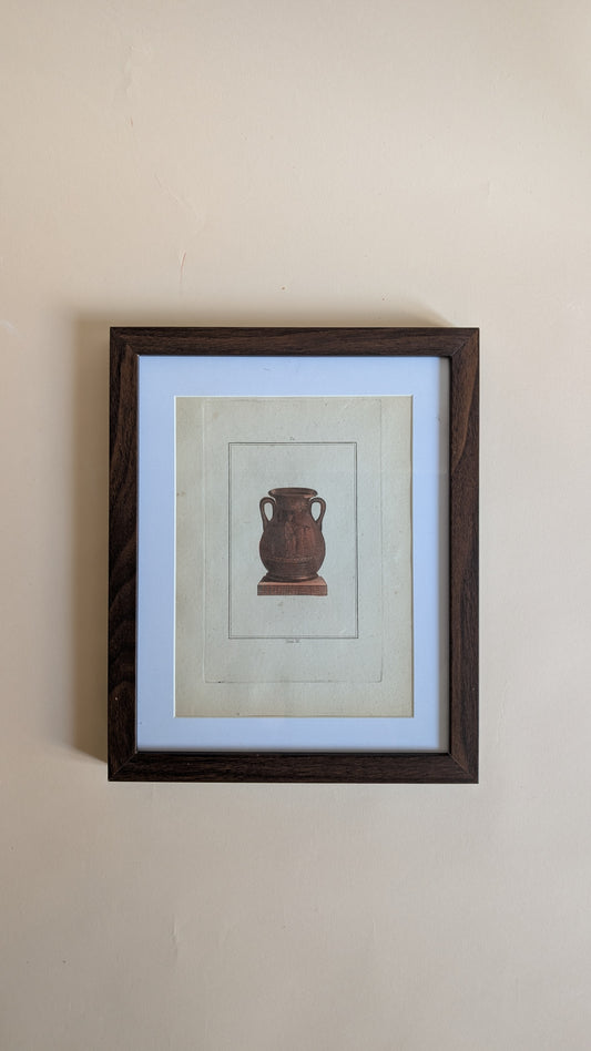 Gravure poterie antique ancienne