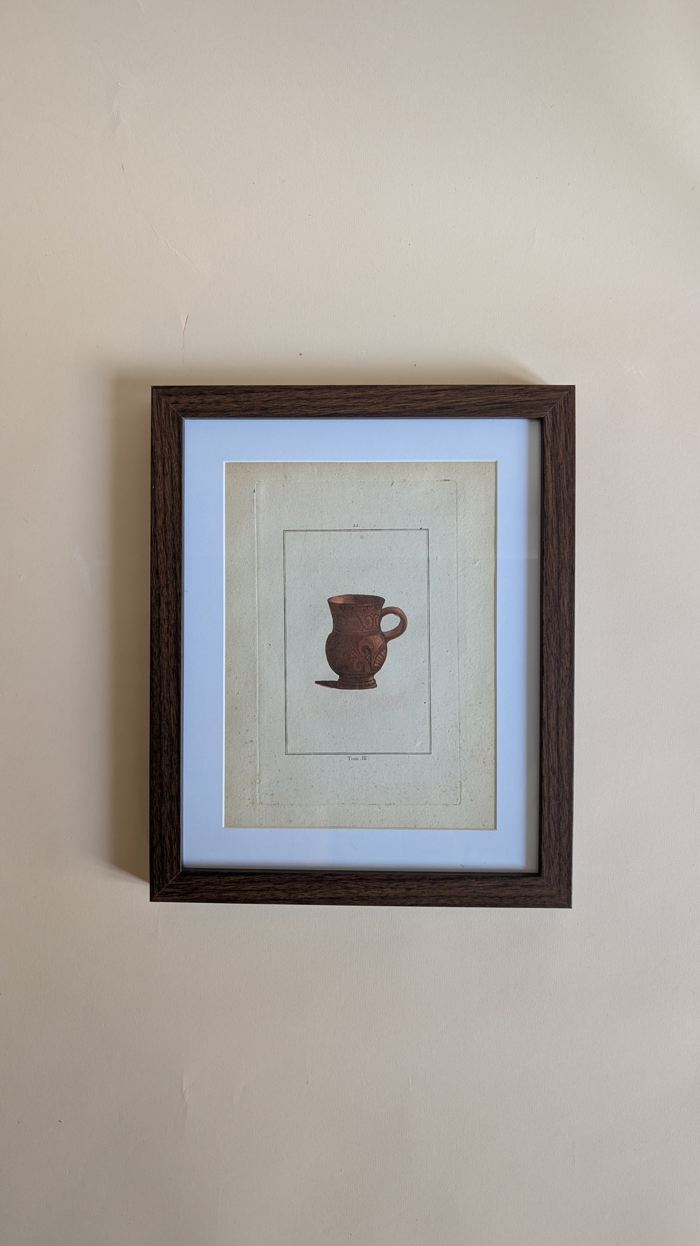 Gravure poterie antique ancienne